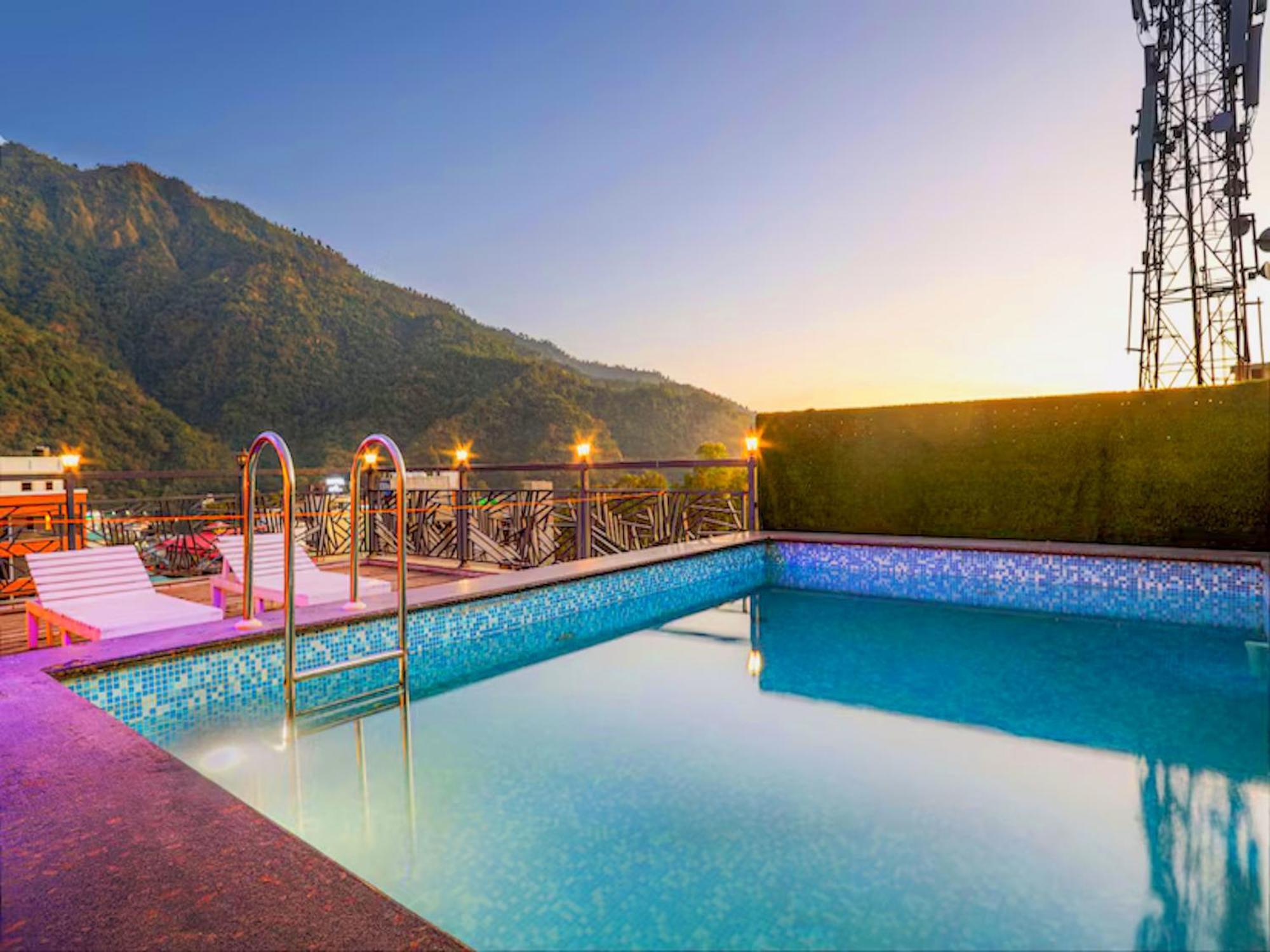 La Riqueza Pride Inn Tapovan # Swimming Pool With Mountain View # Free Parking Rishīkesh Exterior foto